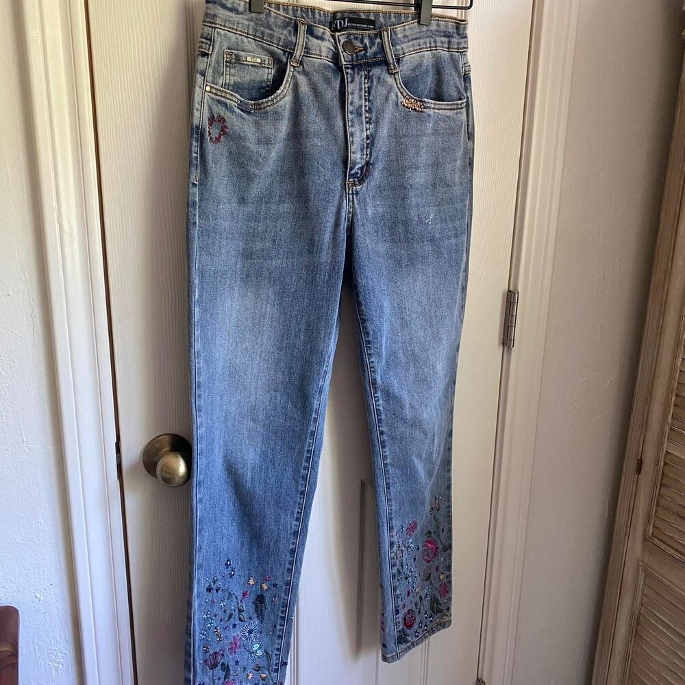 French Dressing Women's Blue Jeans